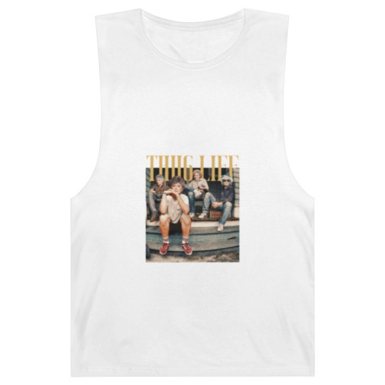 Discover Thug Life Stay Golden Barnard Tanks Womens Vintage Barnard Tanks 80s TV Barnard Tanks Retro Womens Funny Barnard Tanks Trendy  Womens Oversized Gift For Her
