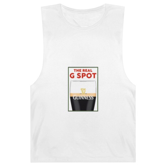 Discover Guinness Vintage Barnard Tanks, Split the G, Funny Barnard Tanks