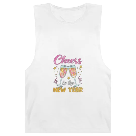 Discover New Year 2025 Barnard Tanks, Cheers to the New Year, Retro New Years Barnard Tanks