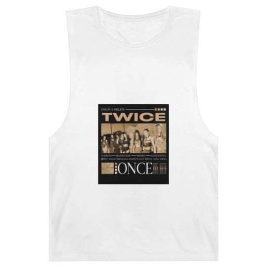 Discover Vintage Twice Barnard Tanks, Twice Unisex Kpop Barnard Tanks