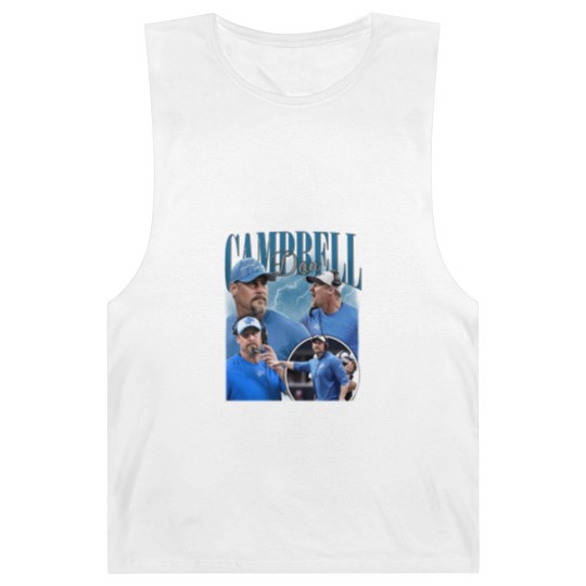 Discover Vintage Dan Campbell Barnard Tanks, Barnard Tanks, Barnard Tanks, Football Barnard Tanks