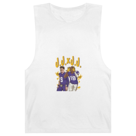 Discover Heavyweight Justin Jefferson x J.J. McCarthy "Championship Mindset" Crewneck Barnard Tanks