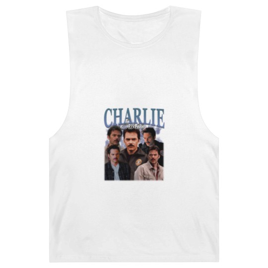 Discover Charlie Swan Vintage Washed Barnard Tanks,Retro Billy Burke Barnard Tanks