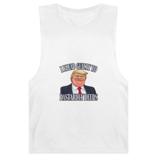 Discover Dastardly Deeds Funny Trump Cartoon Style Graphic Barnard Tanks