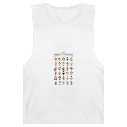 Discover Legends of Wrestling Retro Adults Barnard Tanks
