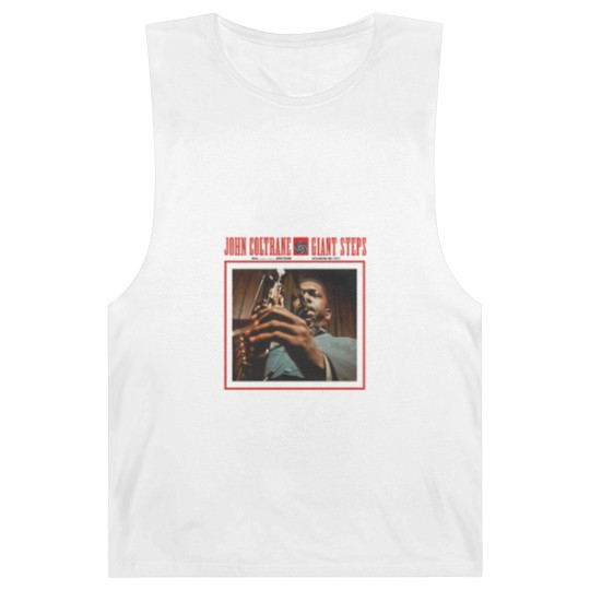 Discover Men's Cotton Crew Barnard Tanks John Coltrane Giant Steps
