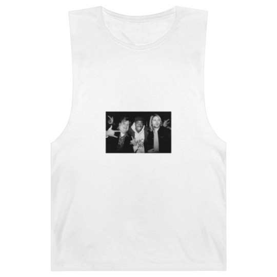Discover Chris Farley Kurt Cobain Tupac Unisex Barnard Tanks