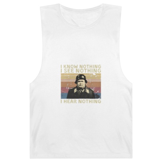 Discover Hogan's Heros I Know Nothing I See Nothing I Hear Nothing Vintage Barnard Tanks