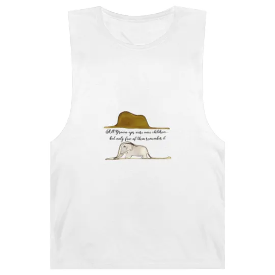Discover Le Petit Prince Barnard Tanks, Little Prince Barnard Tanks, Boa Elephant or Hat Barnard Tanks, Prince and Fox Barnard Tanks
