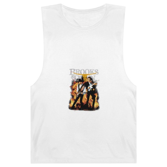 Discover Brooks And Dunn Barnard Tanks, Vintage Country Concert Unisex Barnard Tanks