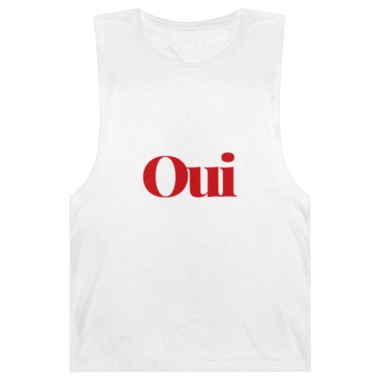 Discover Oui Barnard Tanks, French slogan Barnard Tanks, cute yes Barnard Tanks
