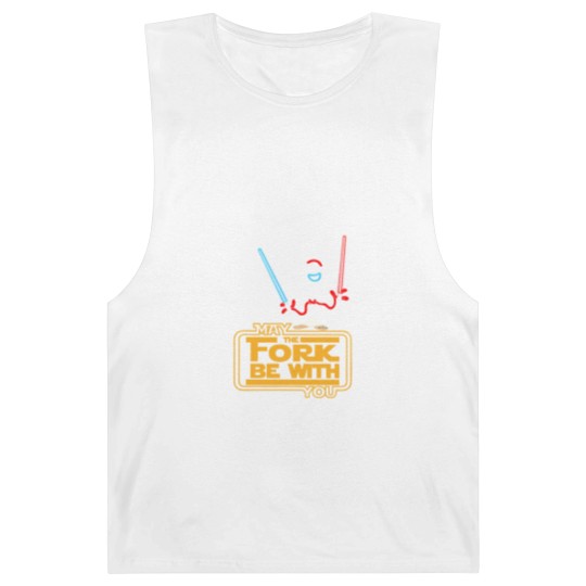Discover Disneyyy Forky May The Fork Be With You Barnard Tanks, toy stories Forky Barnard Tanks