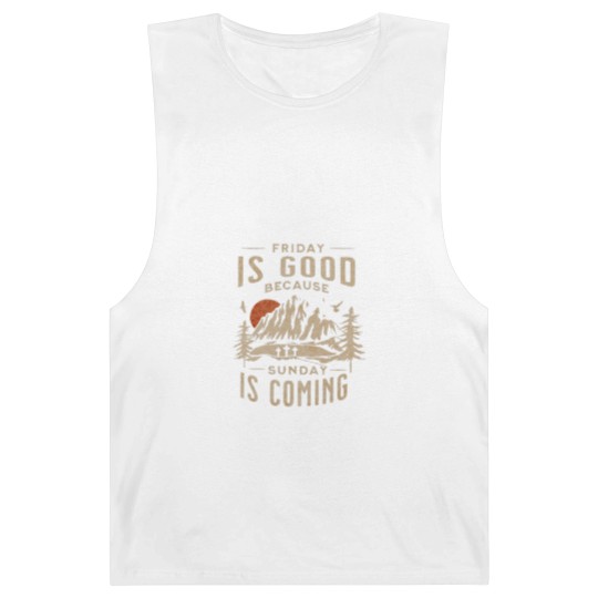 Discover Friday is Good Cause Sunday is Coming Barnard Tanks, Christian Barnard Tanks