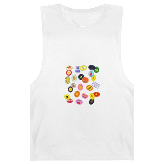 Discover Comfort Colors Fruit Sticker Barnard Tanks, Summer Graphic Barnard Tanks