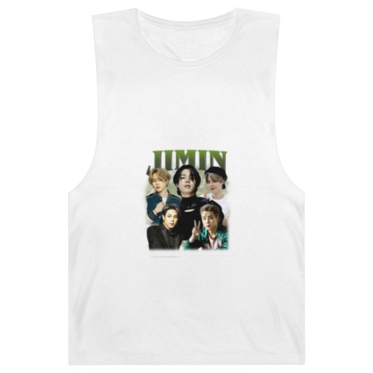 Discover Limited Jimin Korean Pop Barnard Tanks Vintage Unisex Barnard Tanks