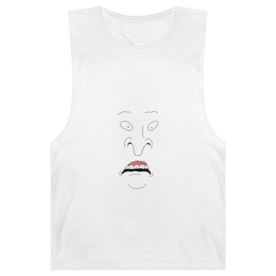 Discover Funny Beavis and Butthead Face - Beavis And Butthead - Barnard Tanks