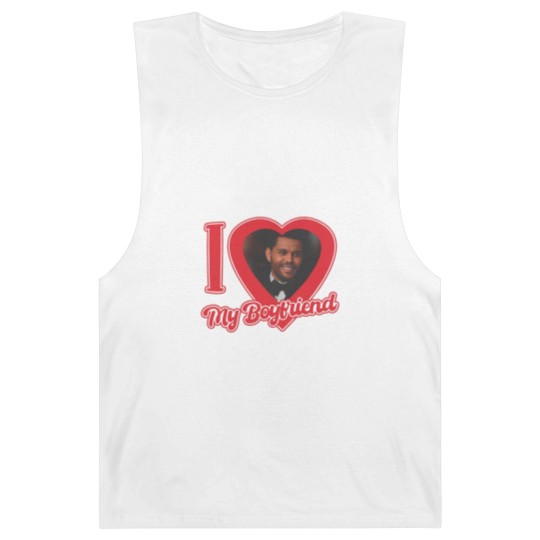 Discover I Love My Boyfriend Weeknd, Abel Unisex Heavy Cotton Barnard Tanks