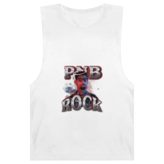 Discover PNB Rock Barnard Tanks, PNB Rock Barnard Tanks, Rapper Merch