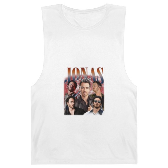 Discover Kevin Jonas Barnard Tanks, Vintage 90s Kevin Jonas Barnard Tanks, Kevin Jonas