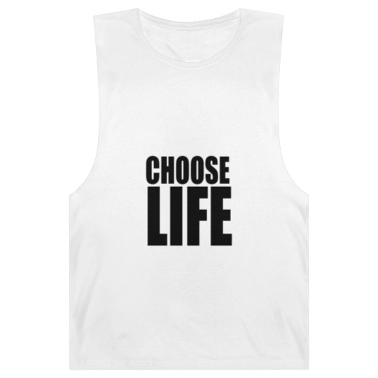 Discover George Michael Choose Life Barnard Tanks, 80s Slogan Barnard Tanks, Celebrity Retro Vintage Barnard Tanks