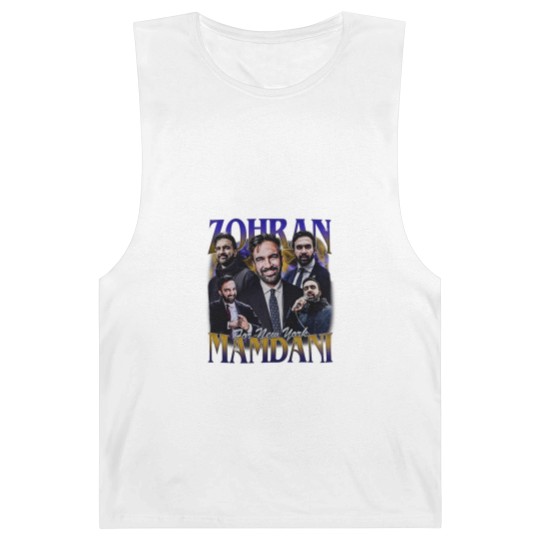 Discover Zohran For New York City Bootleg 90s Vintage Barnard Tanks