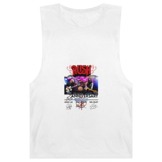 Discover 55 Years RUSH Band 1968-2023 Signatures Barnard Tanks