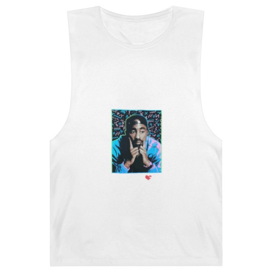 Discover Tupac Shakur Poetic Justice Black Barnard Tanks - NWT