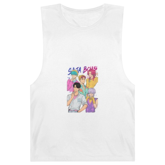 Discover Saja Boy Unisex 2025 Multicolor Barnard Tanks