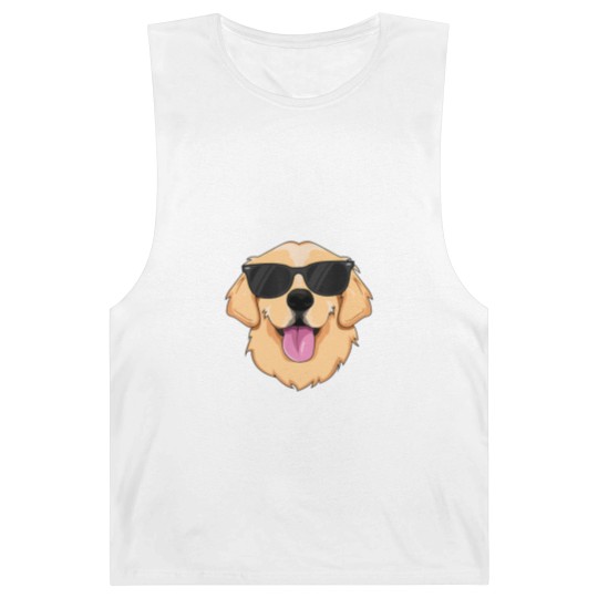 Discover Golden Retriever for Boys Girls Sunglasses Barnard Tanks Barnard Tanks