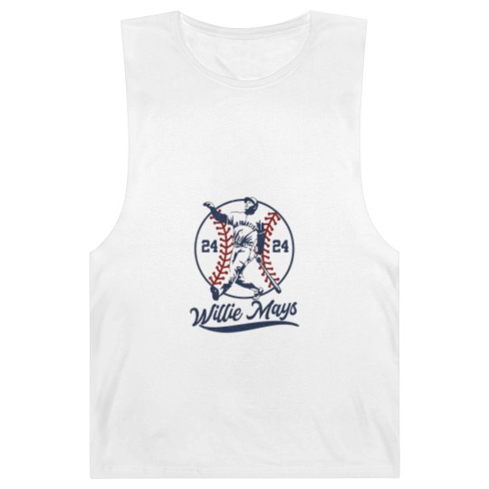 Discover Willie Mays Barnard Tanks, Vintage Aesthetic Art Willie Mays Barnard Tanks