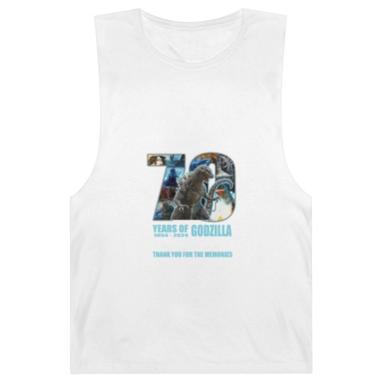 Discover HOT!god zilla 1954 – 2024 70th Anniversary Thank You Barnard Tanks