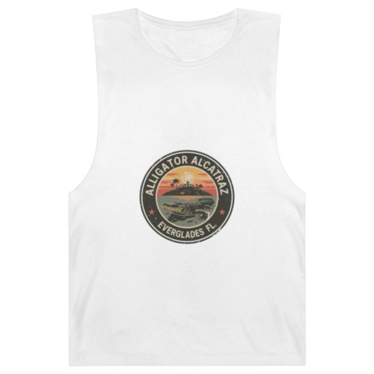 Discover Alligator Alcatraz Barnard Tanks, Everglades Florida Parody Barnard Tanks, Funny Vintage
