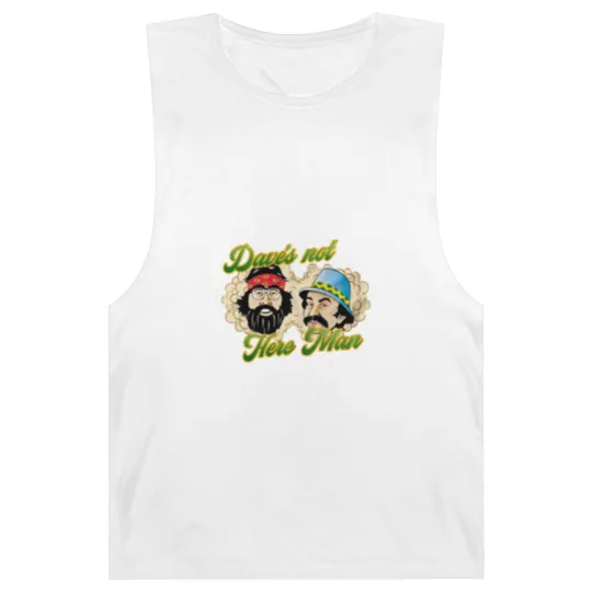 Discover Daves Not Here Man Barnard Tanks, Cheech And Chong Barnard Tanks