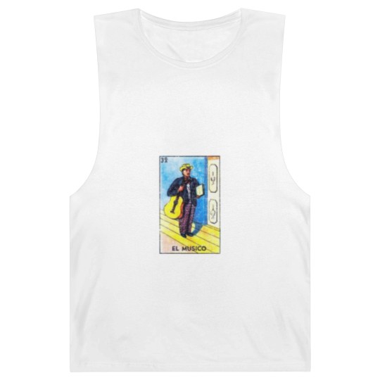 Discover El Musico Mexican Loteria Bingo Card Barnard Tanks