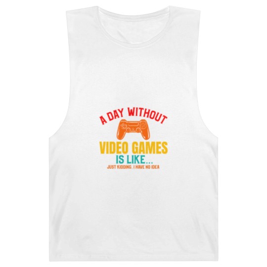Discover A DAY WITHOUT VIDEO GAMES IS LIKE, Funny Gaming Gamer Barnard Tanks