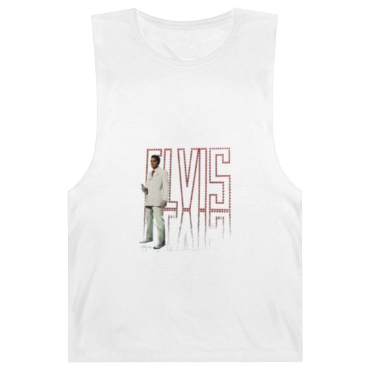 Discover Elvis Presley - White Suit Adult Barnard Tanks