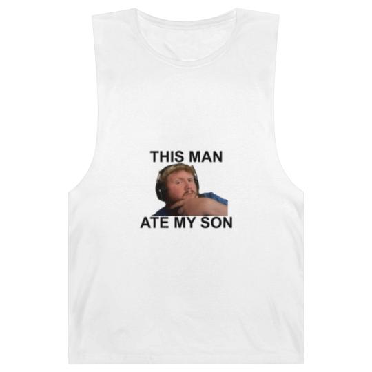 Discover Caseoh This man ate my son funny meme Barnard Tanks