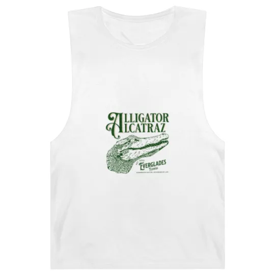 Discover Alligator Alcatraz Barnard Tanks, Everglades Florida Parody,  Swamp Humor Barnard Tanks, Dark Humor Barnard Tanks