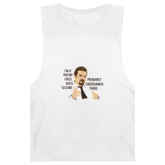 Discover David Brent - The Office Art Quote Barnard Tanks