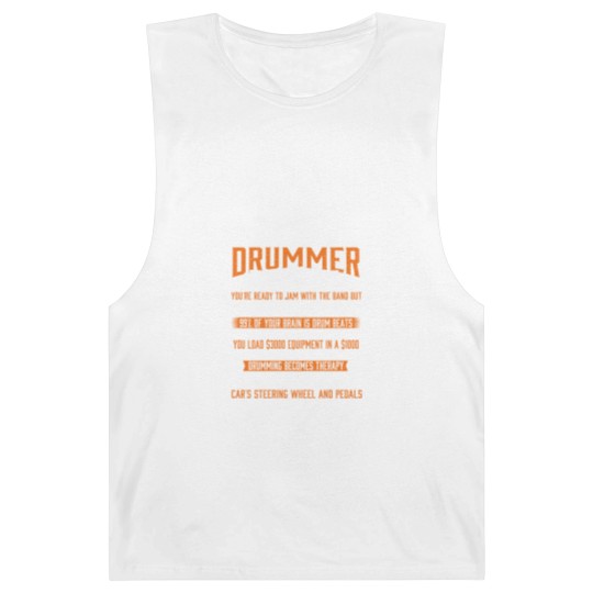 Discover You Know You Are A Drummer - Band Lover Percussion Barnard Tanks