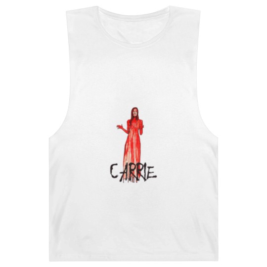 Discover bloody carrie Fitted Barnard Tanks