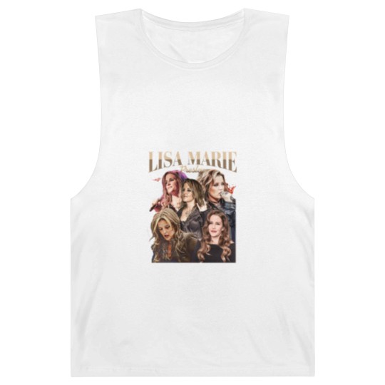 Discover Vintage Style Lisa Marie Presley 90s Vintage Barnard Tanks, Lisa Marie Presley Merch
