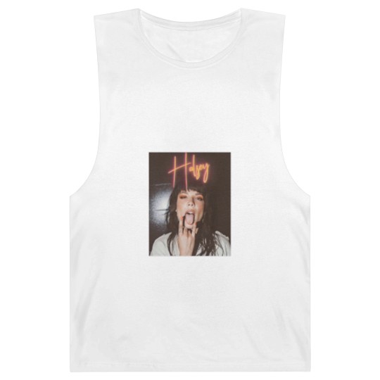 Discover Halsey Vintage Style Photoshoot Barnard Tanks, Halsey Aesthetic Barnard Tanks