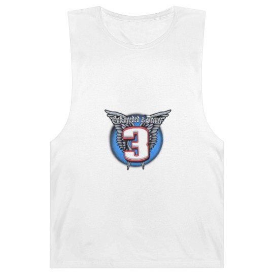 Discover Vintage Dale Earnhardt Sr. no. 3 God Needed a Driver Barnard Tanks