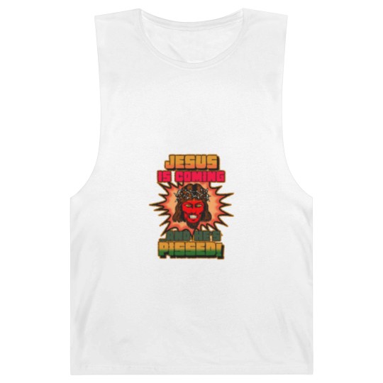 Discover JESUS IS COMING AND HE'S PISSED Barnard Tanks