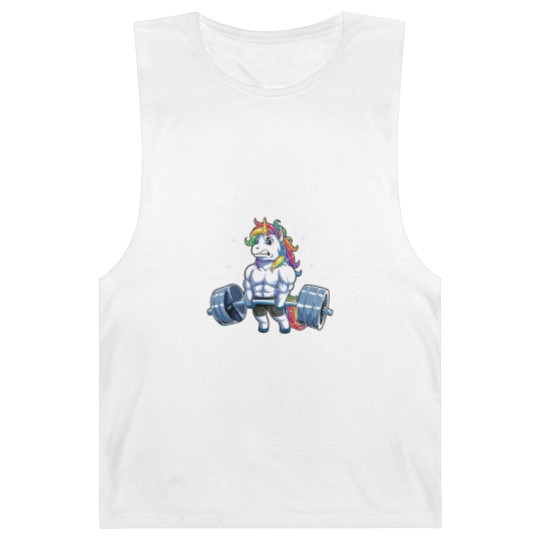 Discover Unicorn Weightlifting Barnard Tanks, Unicorn Barnard Tanks, Unicorn Gifts, Gym Barnard Tanks, Workout Barnard Tanks