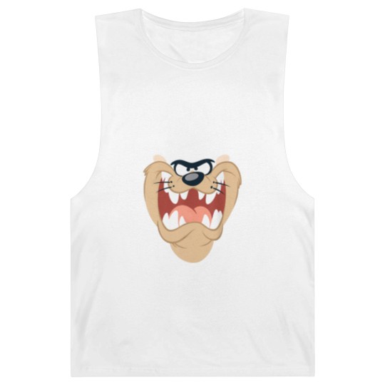 Discover Looney Tunes Taz Face Barnard Tanks, Tasmanian Devil Face Barnard Tanks