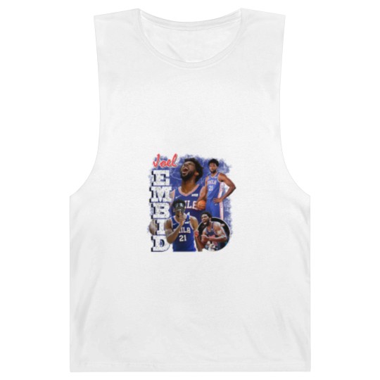 Discover Joel Embiid Vintage Barnard Tanks, Joel Embiid Barnard Tanks