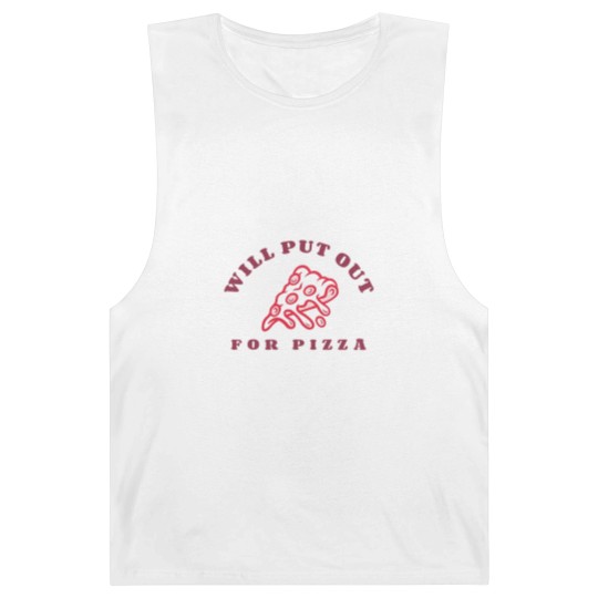 Discover Will Put Out For Pizza unisex Barnard Tanks | Pizza Lover Barnard Tanks