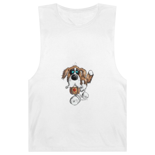 Discover "Bernhard" - St. Bernard - dog Barnard Tanks